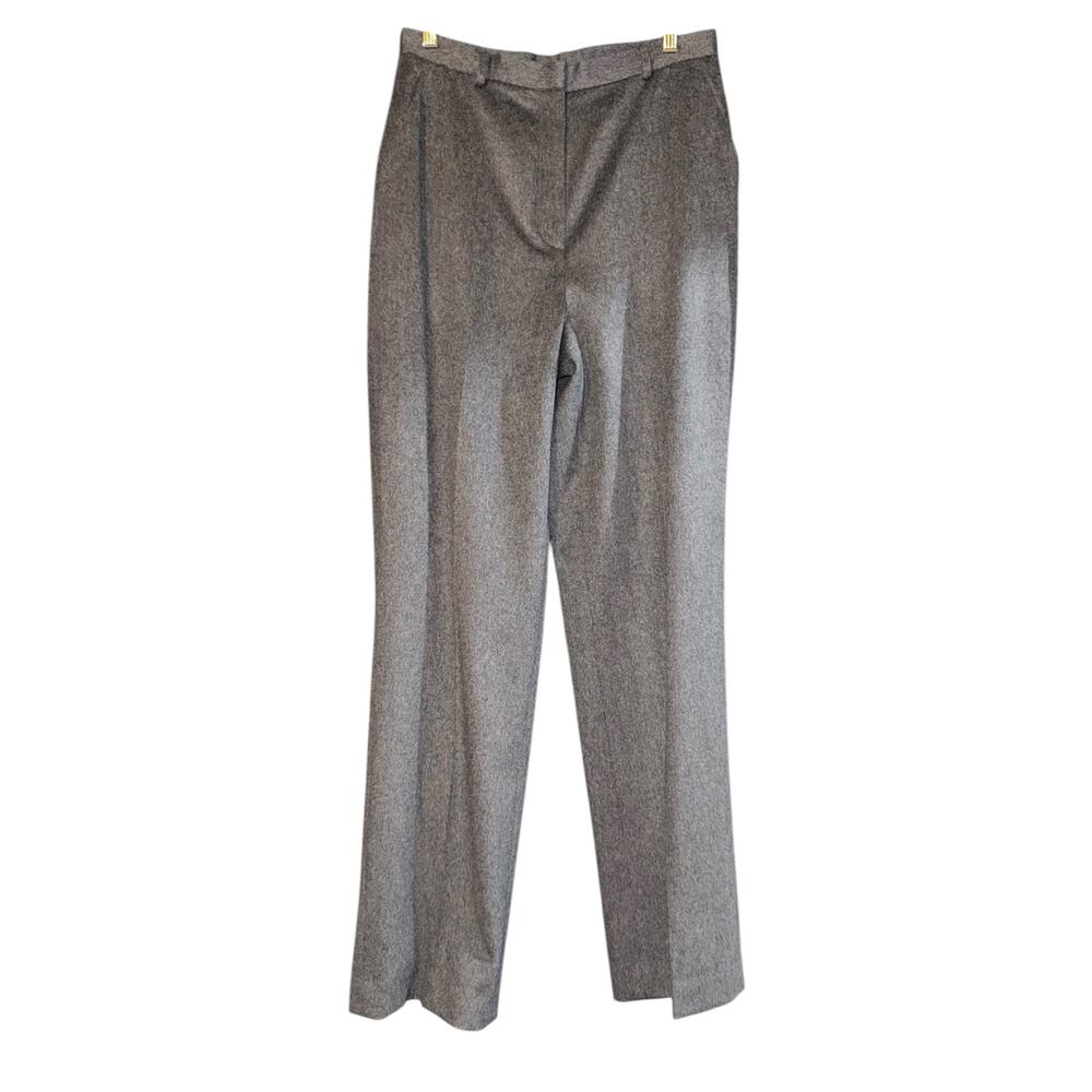 NWOT Caslon Wool Cashmere‎ Blend Chino Pants Women's 6 High Rise Straight Leg